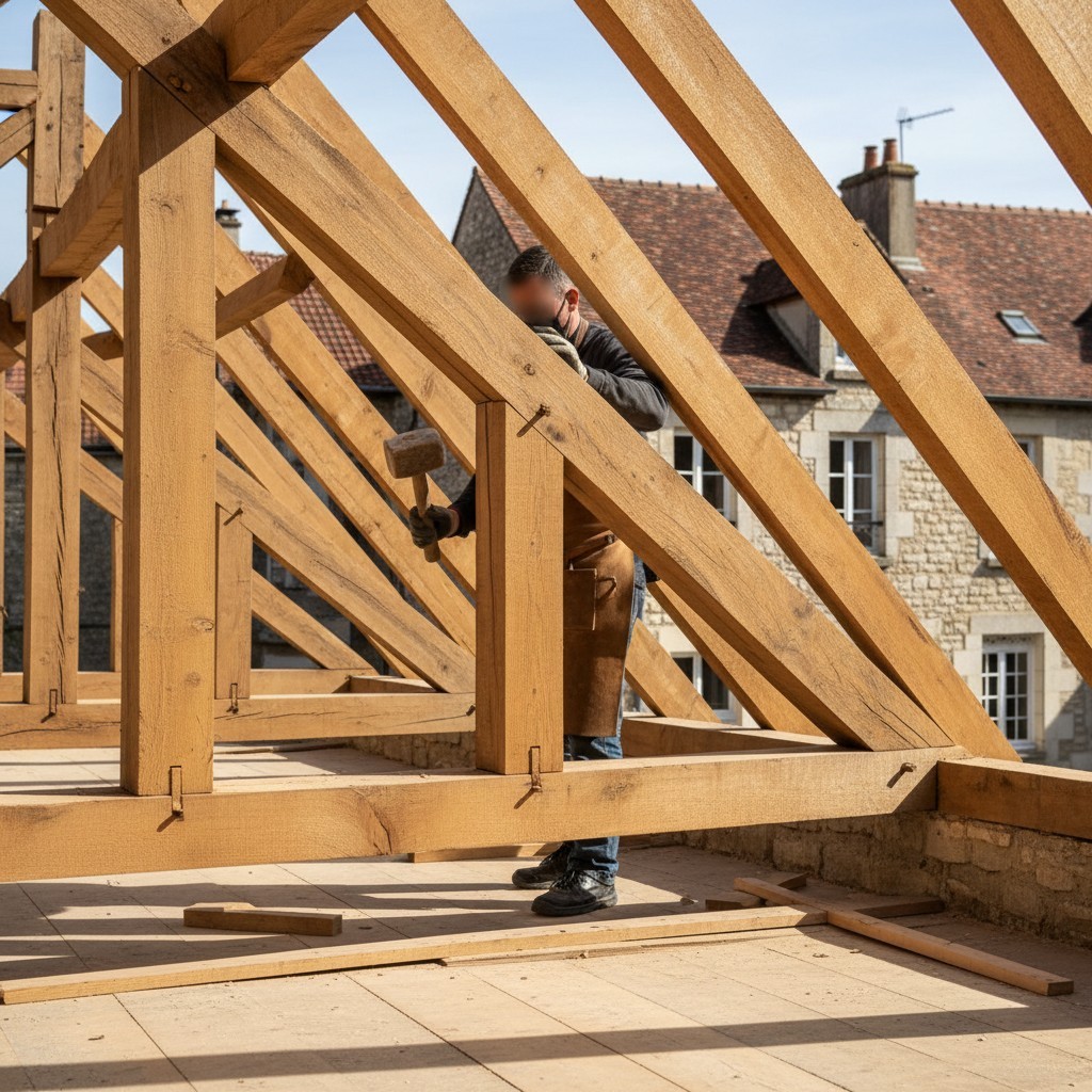 Projet de Charpentier - Photo 2